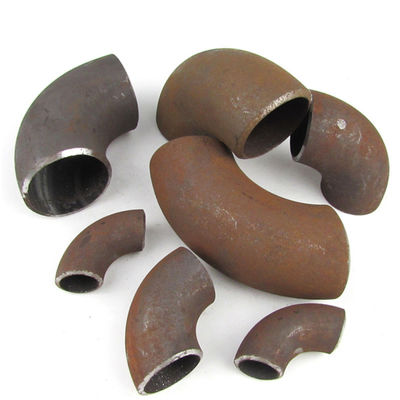 quality Oil Gas Water Industria Stainless Steel Carbon Steel Butt Welded To Pipe Fitting 90 Degree Elbow factory